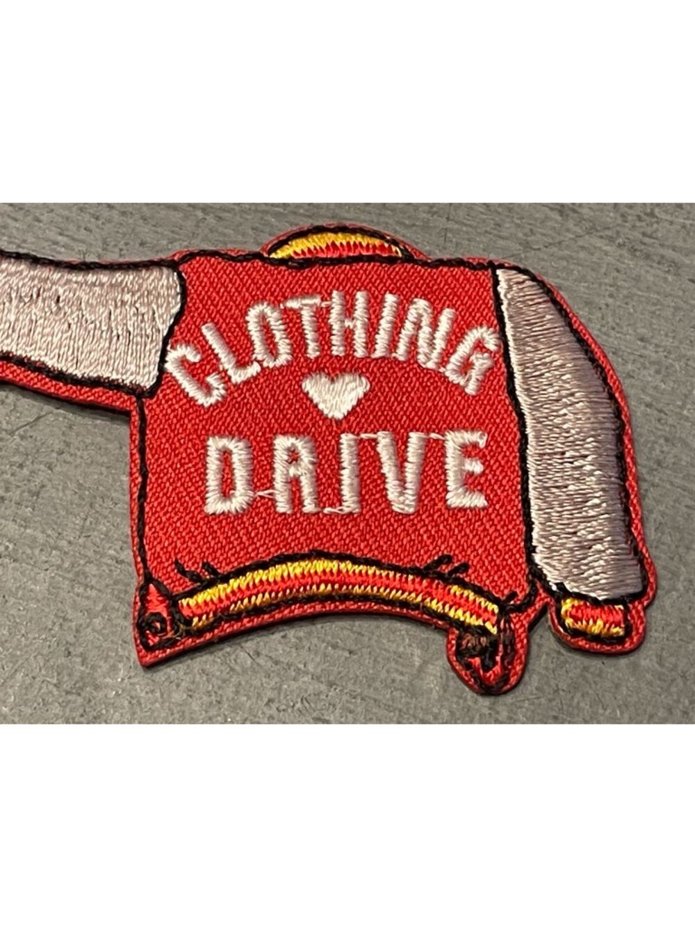 Clothing‎ Drive Fun Patch Embroidered Badge Girl boy Scout Community Service